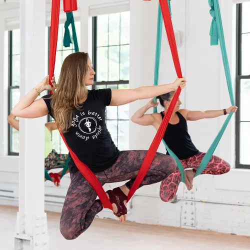 Aerial Yoga Will Turn You Upside Down | Portland Monthly