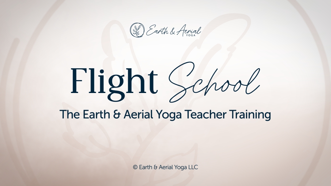 Preview of the online aerial yoga teacher training course