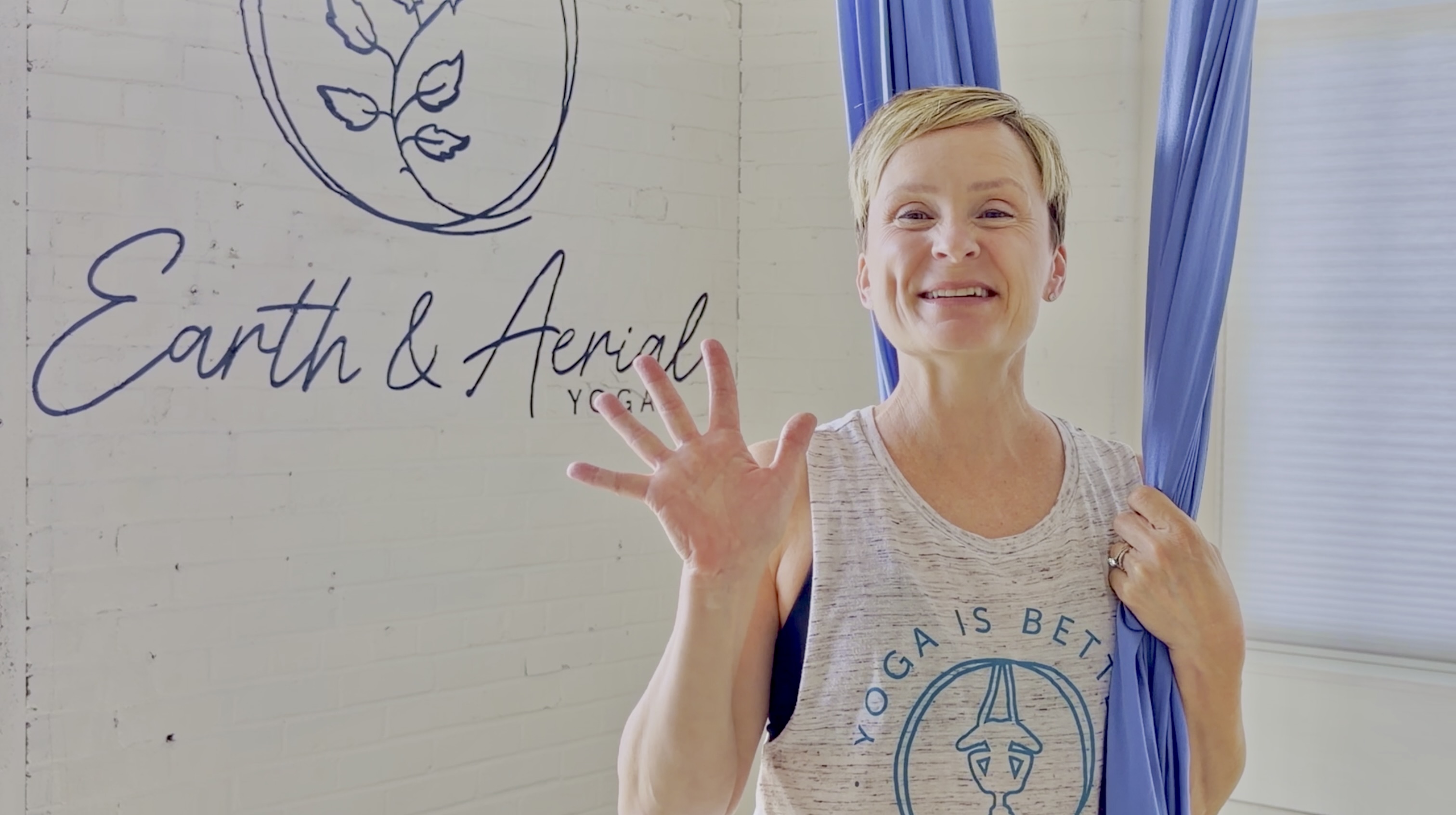 Kat Scalora, Earth and Aerial Yoga lead teacher trainer